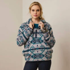 Ariat REAL Berber Pullover Sweatshirt For Ladies