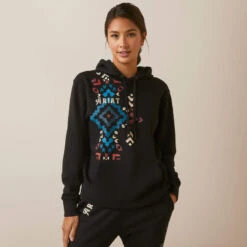 Ariat REAL Geo Hoodie For Ladies