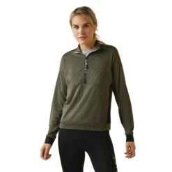 Ariat Breathe 1/2 Zip Sweatshirt For Ladies