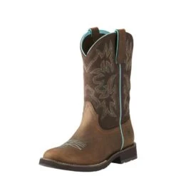 Ariat Delilah Round Toe Western Boot For Ladies