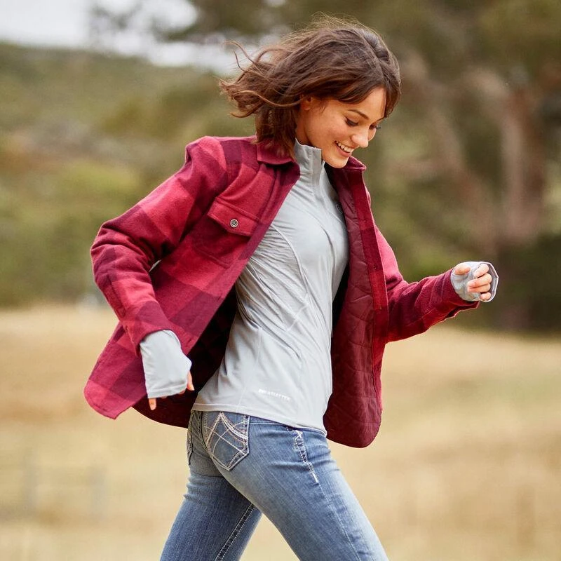 Ariat Lowell 2.0 1/4 Zip Baselayer Youth - Image 3