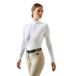 Ariat Luxe Show Shirt For Ladies Long Sleeves