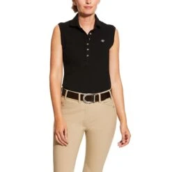 Ariat Prix 2.0 Sleeveless Polo Shirt For Ladies