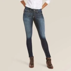 Ariat R.E.A.L. Mid Rise Stretch Outseam Ella Skinny Jean
