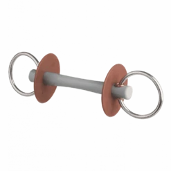 Beris Loose Ring Snaffle Bit With Comfort Bar, Ring 6 Cm, Soft