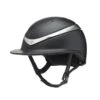 Charles Owen Halo Luxe (wide Peak) Helmet Matt Black / Platinium
