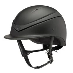 Charles Owen Luna Black Mat Helmet
