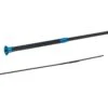 Fleck Dressage Whip, Fibreglas With Silktouch, Ultrasoft Grip, Blue Crystal Wrapped Grip And Blue Cap 03724