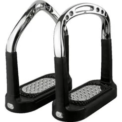 Herm. Sprenger Flexcite Grip Stirrups, Stainless Steel, 120 Mm