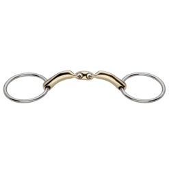 Herm. Sprenger Novocontact Loose Ring Snaffle 14 Mm - Double Jointed - Sensogan 40455