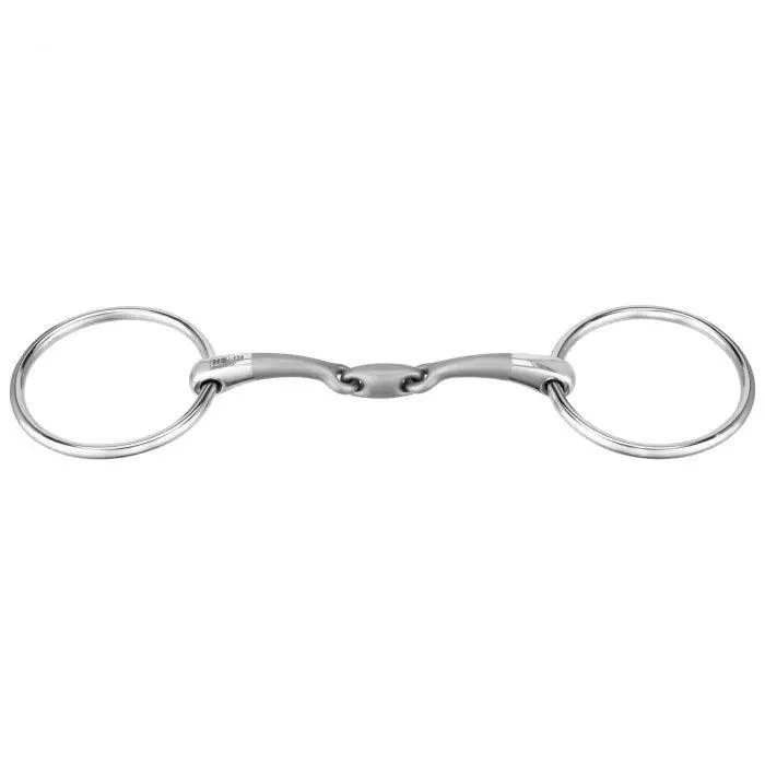 Herm. Sprenger SATINOX Loose Ring Snaffle 12 Mm Double Jointed - Stainless Steel 40463