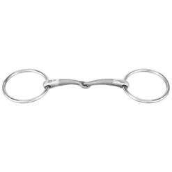 Herm. Sprenger SATINOX Loose Ring Snaffle 12 Mm Single Jointed - Stainless Steel 40461