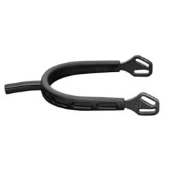 Herm. Sprenger Ultra Fit Extra Grip Spurs "Black Series" With Balkenhol Fastening - Stainless Steel Anthracite, 35 Mm Flat 47535