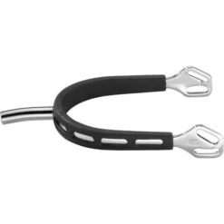 Herm. Sprenger Ultra Fit Extra Grip Spurs With Balkenhol Fastening - Stainless Steel, 35 Mm Flat 47535