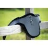 HFI Stud Guard Girth - Leather/synthetic Fur