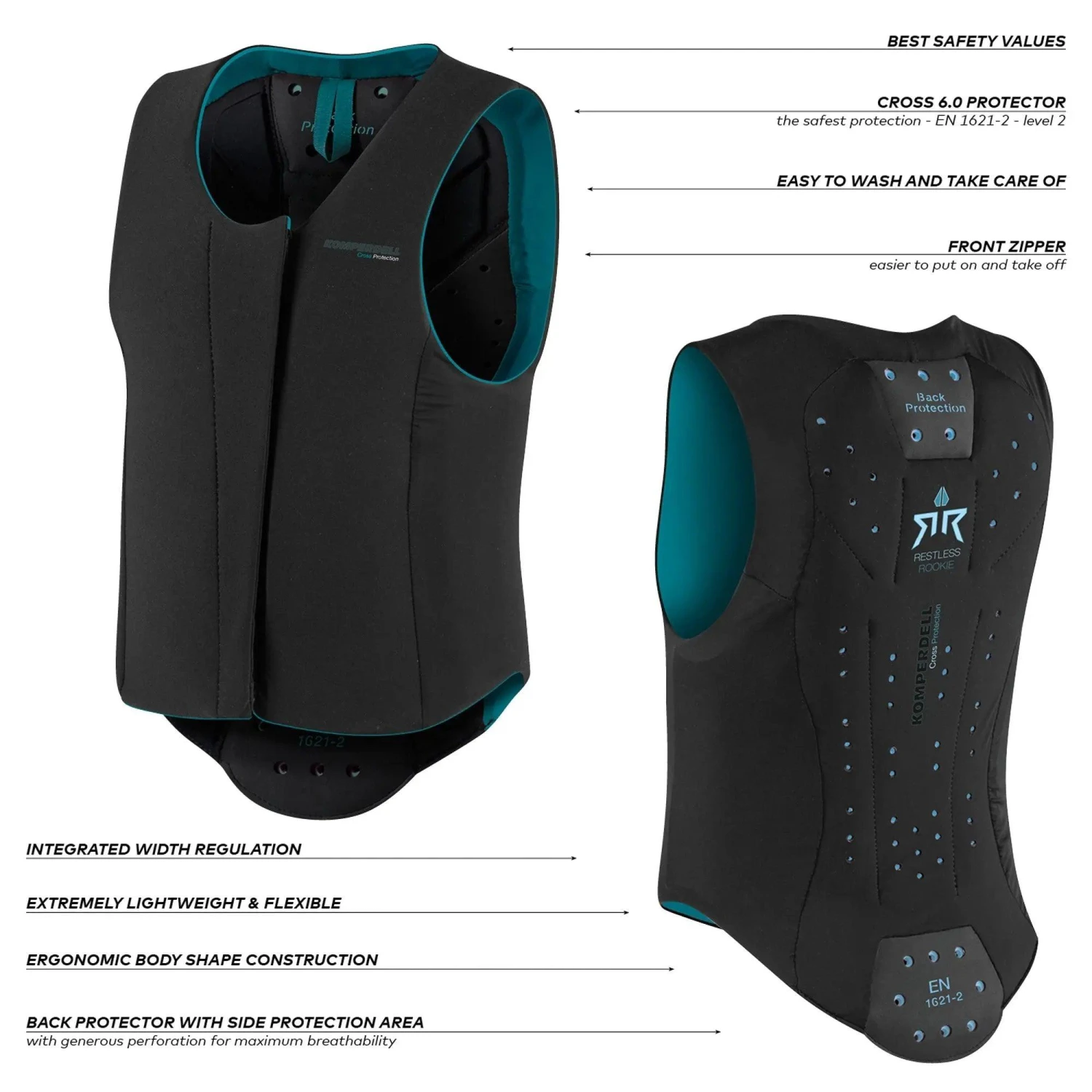 Komperdell Ballistic Junior Pro Bodyprotector K 6336-13 - Image 4