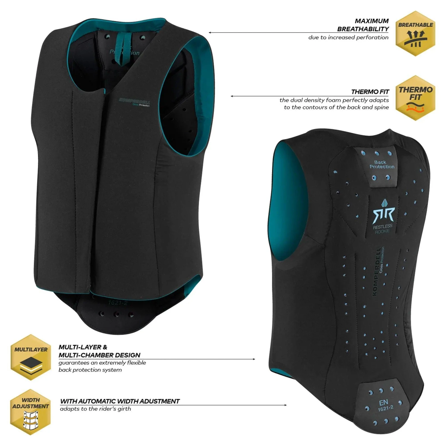 Komperdell Ballistic Junior Pro Bodyprotector K 6336-13 - Image 5