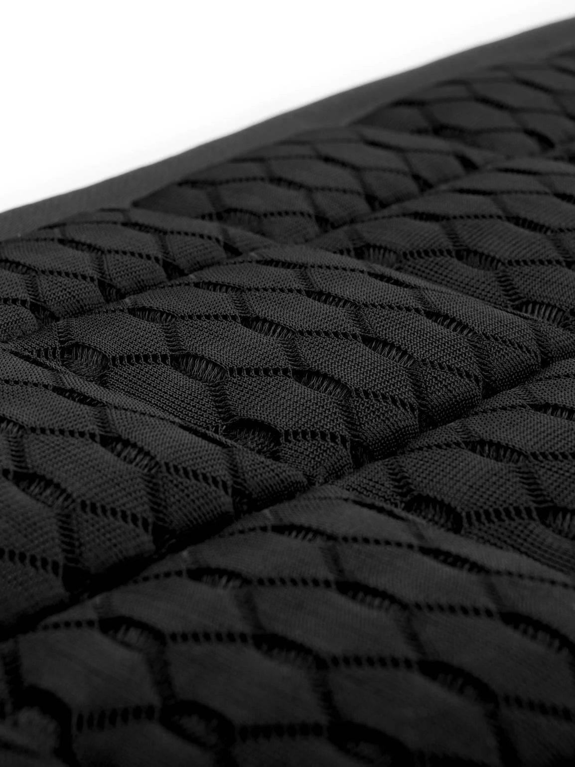 LeMieux Carbon Mesh Close Contact Half Square - Image 7