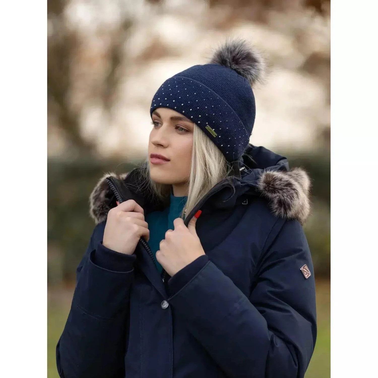 LeMieux Sparkle Beanie Hat - Image 7