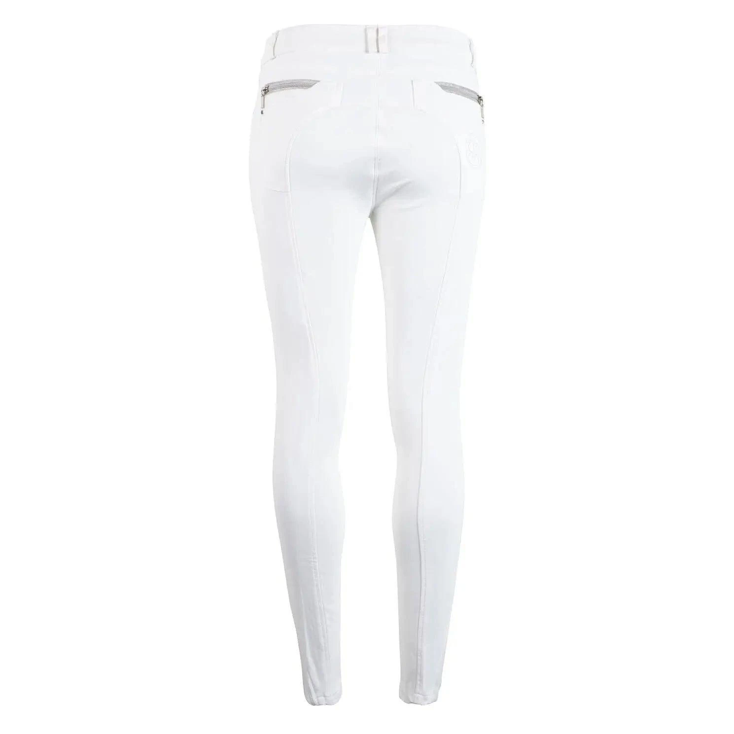 Montar Nova White Classic Fullgrip Breeches - Image 4