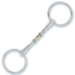 Stübben 2 In 1 Loose Ring Snaffle Double Broken 2233