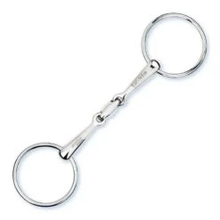 Stübben Easy Control Loose Ring Snaffle, Double Broken 2221