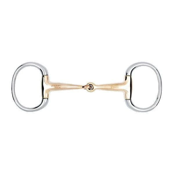 Stübben Eggbut Snaffle Broken Sweet Copper