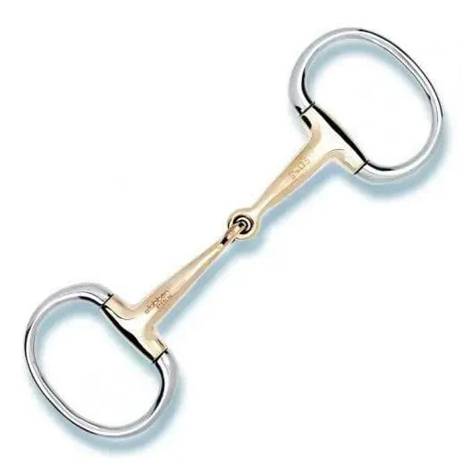 Stübben Eggbut Snaffle Double Broken Sweet Copper 2634