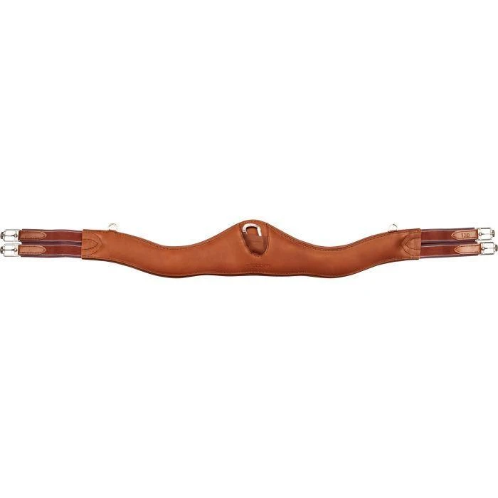 Stübben Leather Girth Contour With Elastic Ends - Image 3