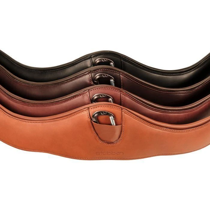 Stübben Leather Girth Contour With Elastic Ends - Image 7