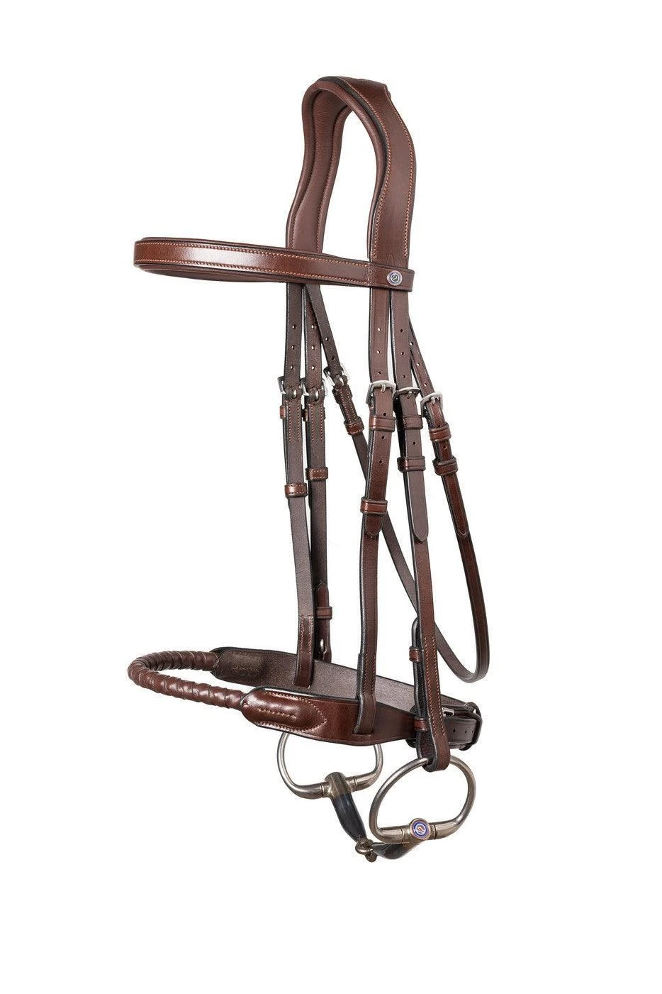 Trust Dublin Rope Noseband Bridle Covered - Image 3