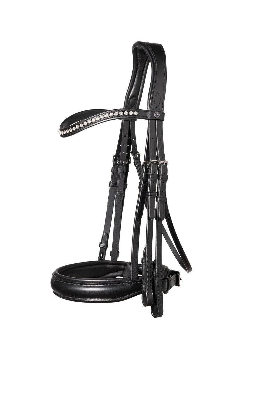 Trust Wellington Large Crank Noseband Double Bridle