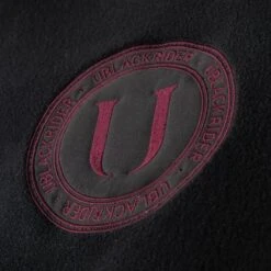 U-black Black To Black Collection Horse Rug Fleece